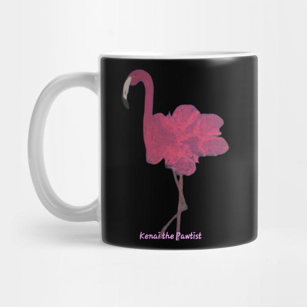 Kenai flamingo1 by The Pawtist Shop